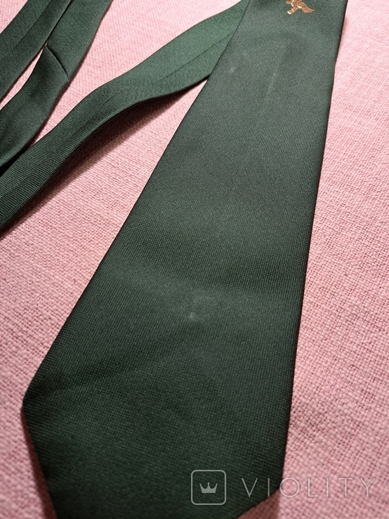 Галстук охотника, охотничий галстук с уткой от Hiro Германия, фото №4