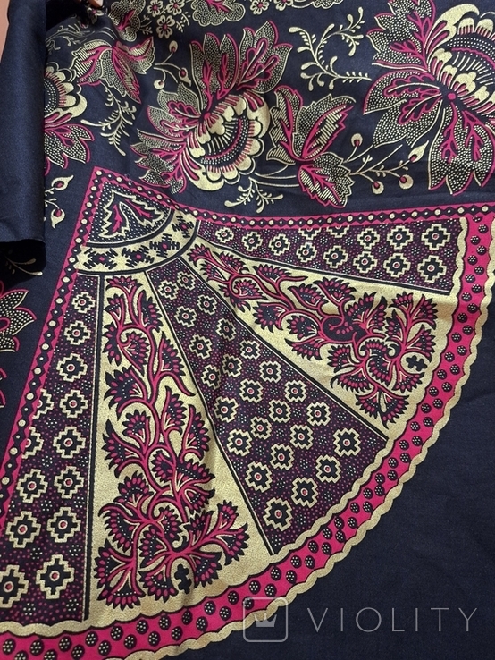 Новое большое панно батик декор,принт на ткани Ява Индонезия для Голландии, 176 /119,5 см, photo number 4