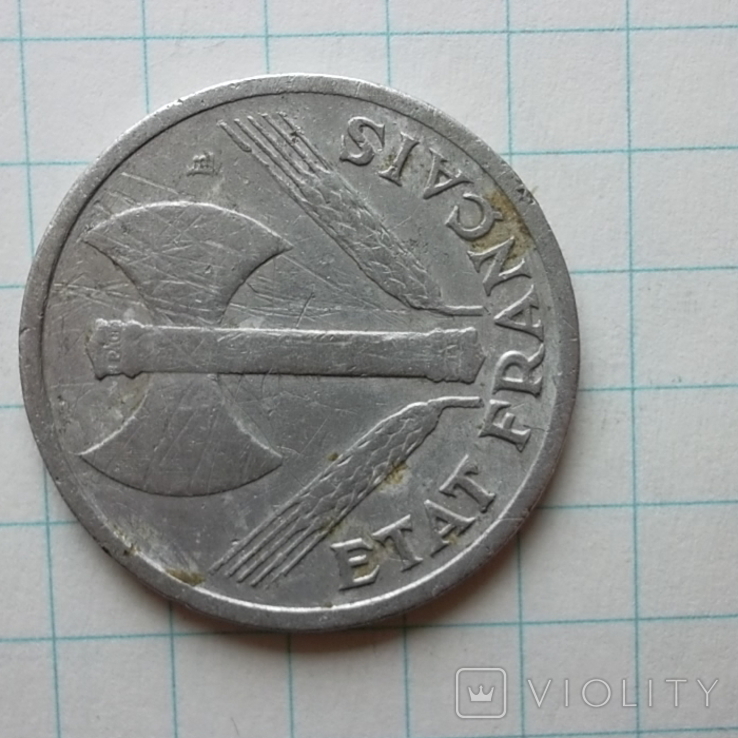 Франція 1 франк, 1943, photo number 10