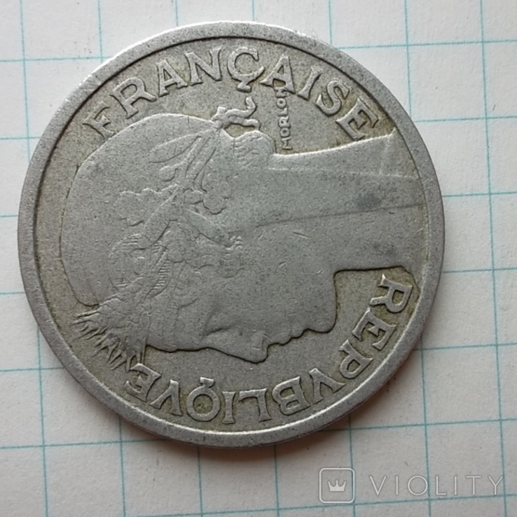 Франція 2 франка, 1948, photo number 10