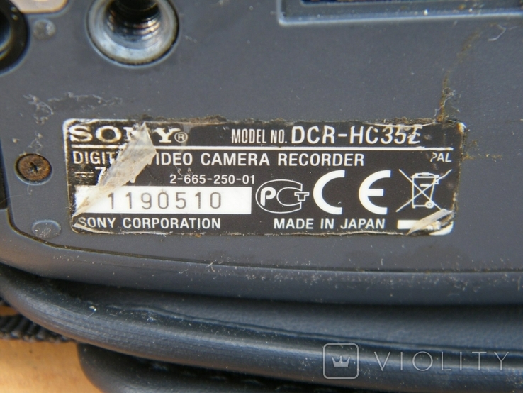 Видеокамера SONY HANDYCAM DCR-HC35E, photo number 5