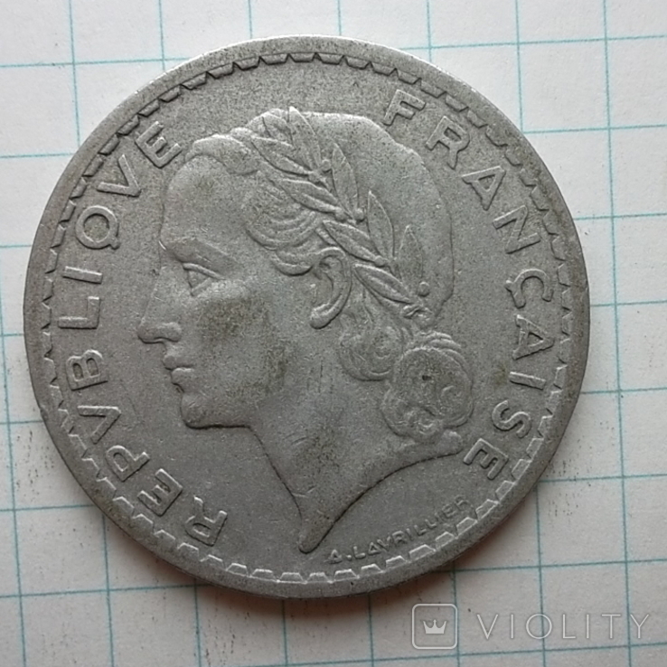 Франція 5 франків, 1949, photo number 11