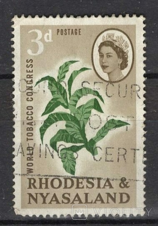 Rhodesia and Nyasaland 1963, tobacco colony of Britain