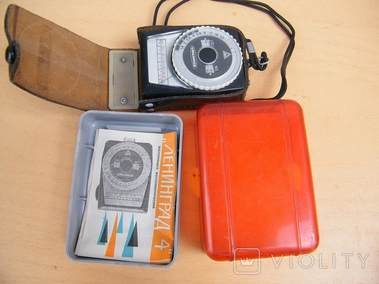 Экспонометр Ленинград-4 (паспорт и упаковка в наличии), photo number 2