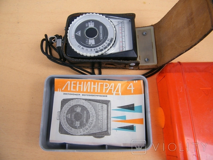 Экспонометр Ленинград-4 (паспорт и упаковка в наличии), photo number 3