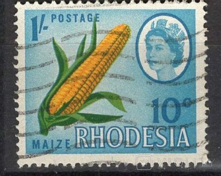 Rhodesia 1967 maize colony of Britain