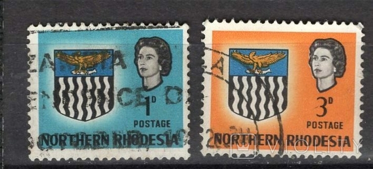 Northern Rhodesia, 1963, heraldry colony of Britain