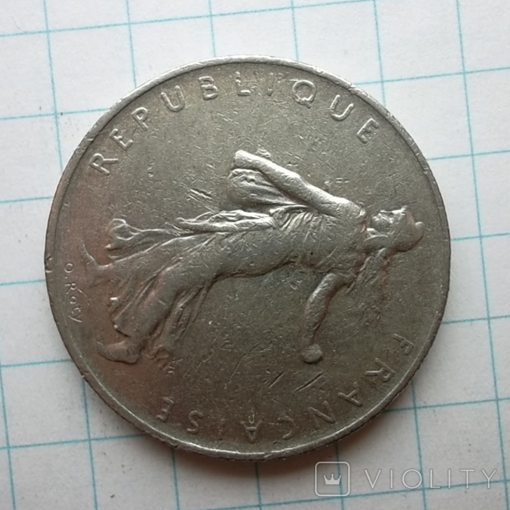 Франція 1 франк, 1967, photo number 8