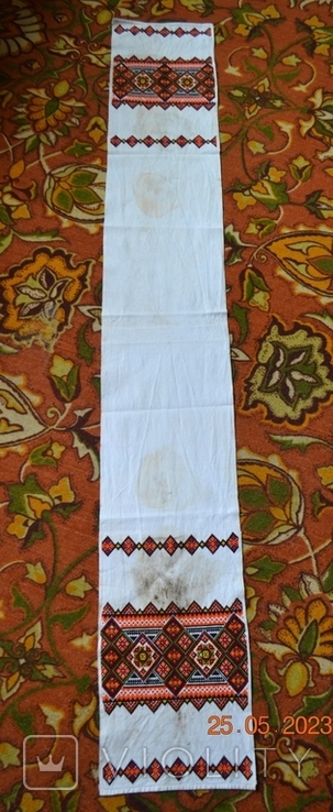 Embroidered towel Old Ukrainian "Hutsul". Zapadensky. Cross-stitch. 230x36 cm. No. 6, photo number 2