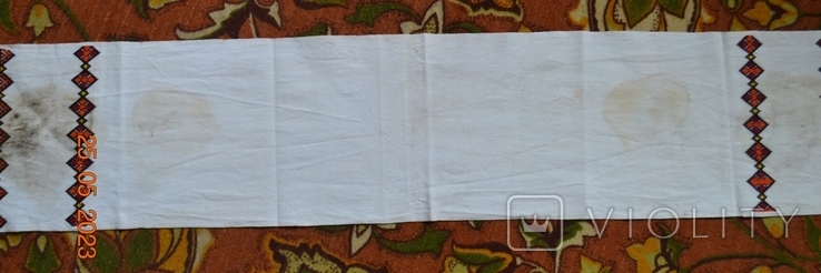 Embroidered towel Old Ukrainian "Hutsul". Zapadensky. Cross-stitch. 230x36 cm. No. 6, photo number 9
