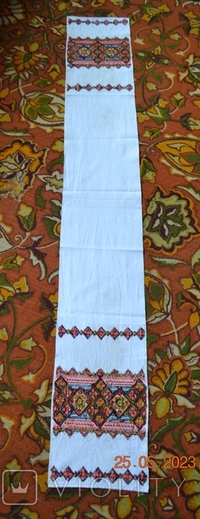 Embroidered towel Old Ukrainian "Hutsul". Zapadensky. Cross-stitch. 230x36 cm. No. 6, photo number 10