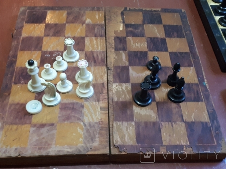 Chess + spare board and pieces., photo number 7