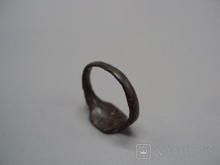 Бижутерия кольцо бронза размер 16, фото №5