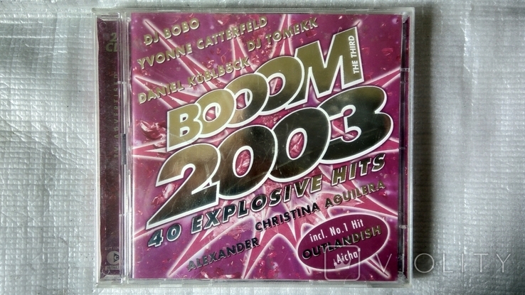 2 CD Компакт диск Booom 2003 - 40 вибухових хітів, фото №2