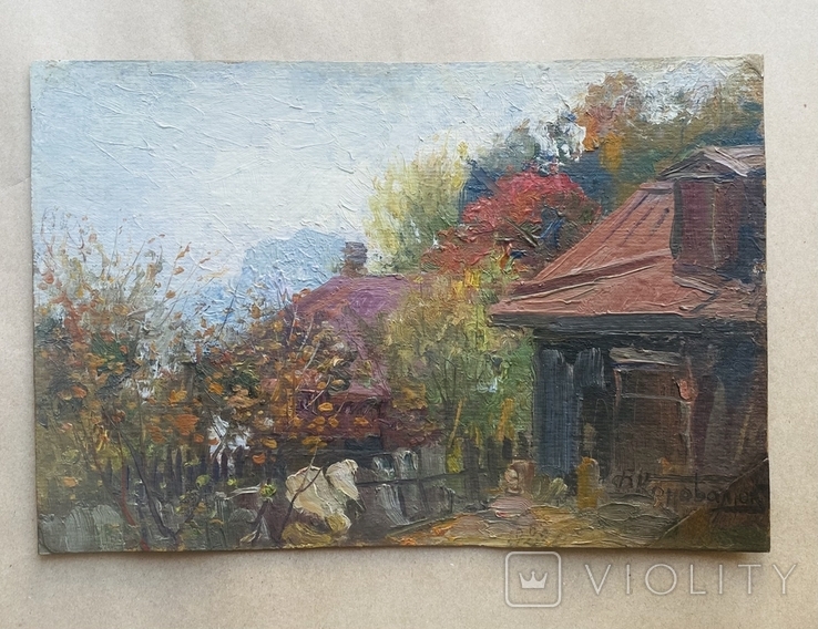 Konovalyuk Fedor. Painting. Ukrainian landscape