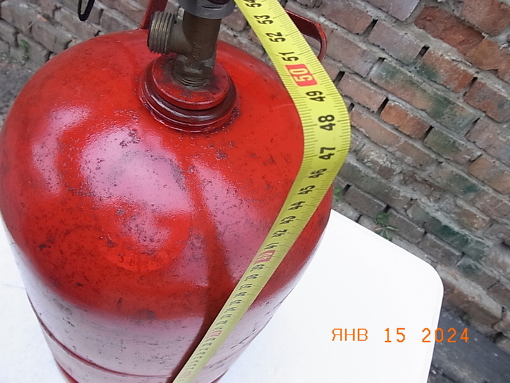Балон Газовий на 6,6 кг №- 8 47х23 см з Німеччини, фото №13