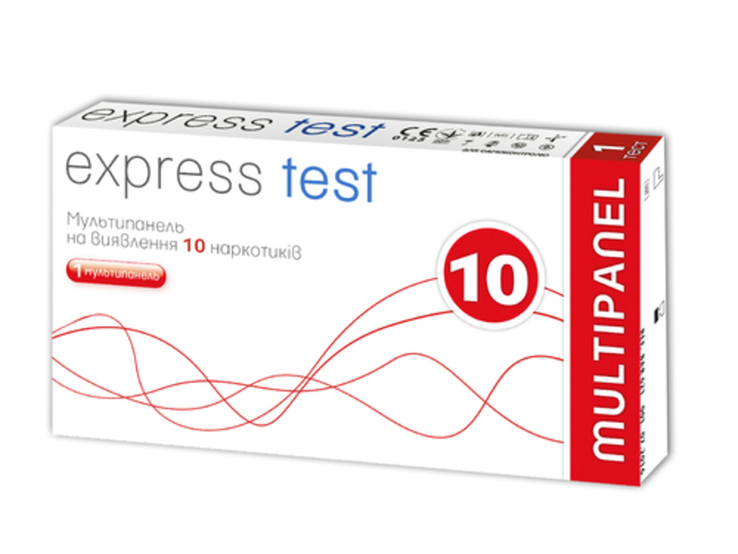 Тест на наркотики 10 видів речовин Atlas Link Express Test, photo number 3