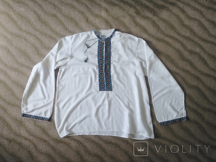 Vintage men's shirt Poltava region, photo number 2