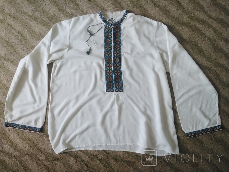Vintage men's shirt Poltava region, photo number 3