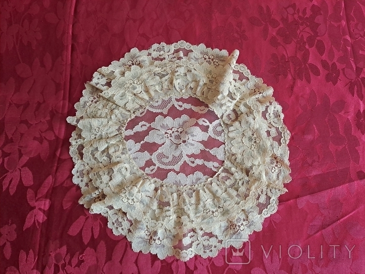 Antique lace napkin, photo number 7