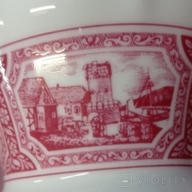 Antique cup "Rudesheim am Rhein, 1860", 250 ml, Heinrich, Germany., photo number 11