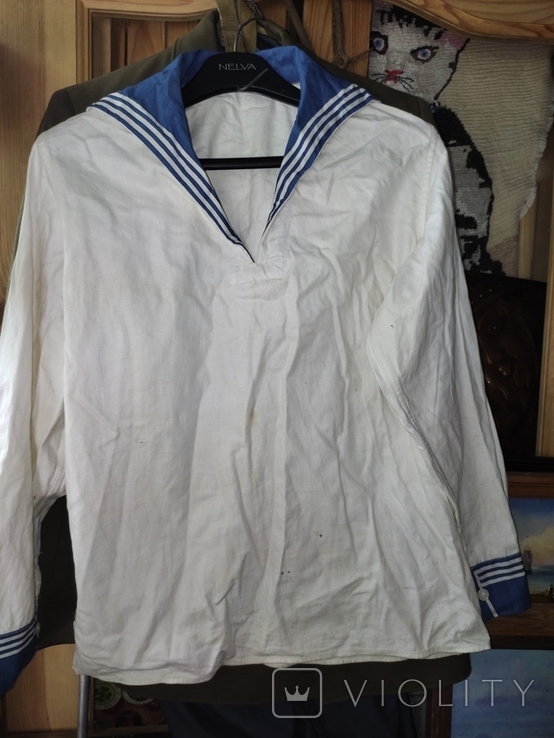 Vintage. Summer shirt (flank). USSR. 1959, photo number 2