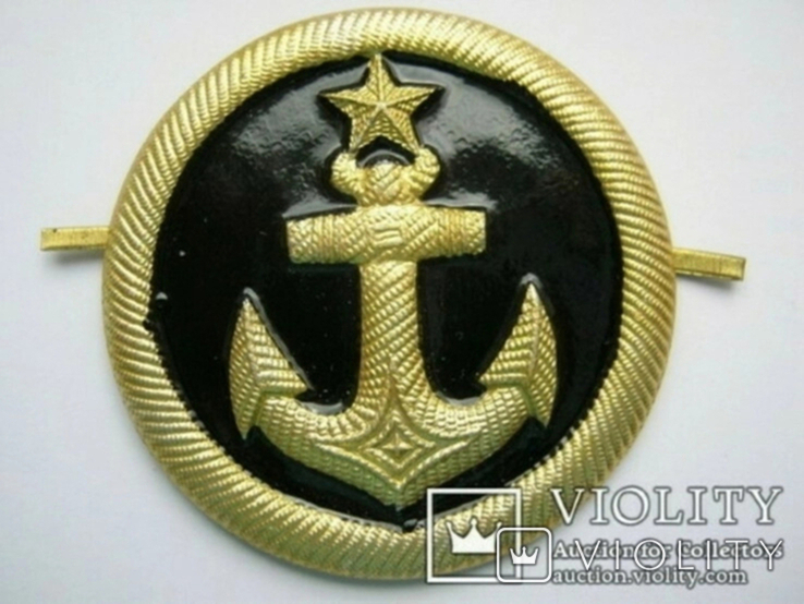 Cockade of the USSR cadet sailor - civil naval fleet, both together cost 198 UAH, photo number 5