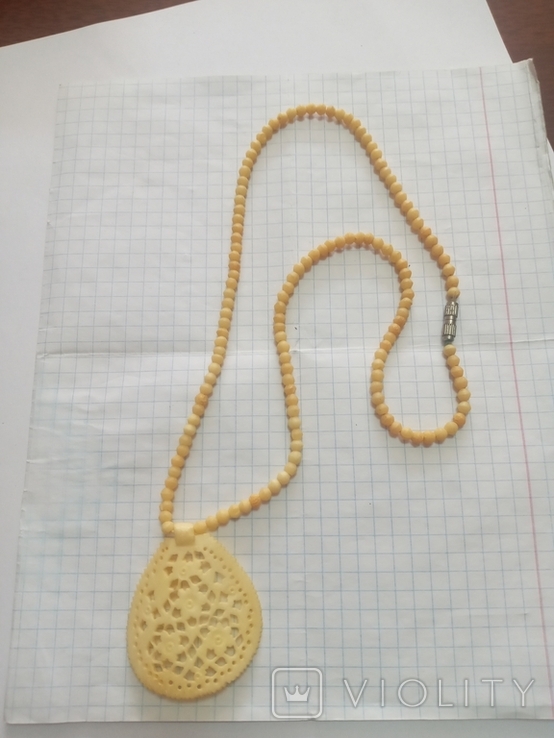 Necklace made of bone., photo number 9