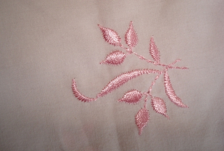 MarksSpenser Красивая и нежная ночнушка розовая с кружевом и вышивкой UK16-18, фото №9