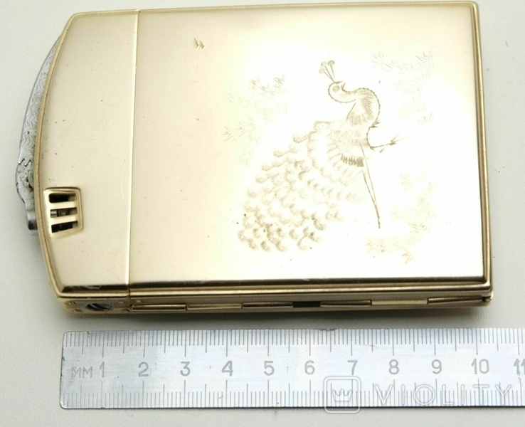 Chinese cigarette case with gasoline lighter, photo number 8