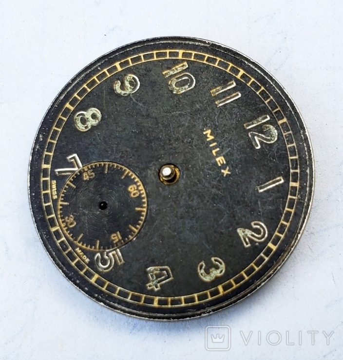 Dial and movement from the Swiss watch Milex Swiss made 15 jewels, photo number 2