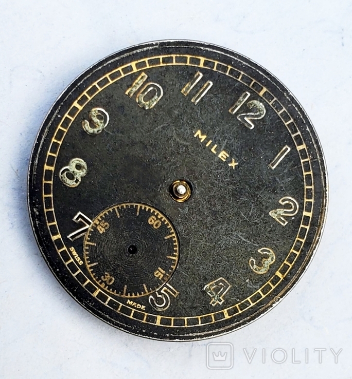 Dial and movement from the Swiss watch Milex Swiss made 15 jewels, photo number 3