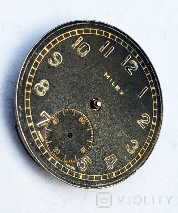 Dial and movement from the Swiss watch Milex Swiss made 15 jewels, photo number 5