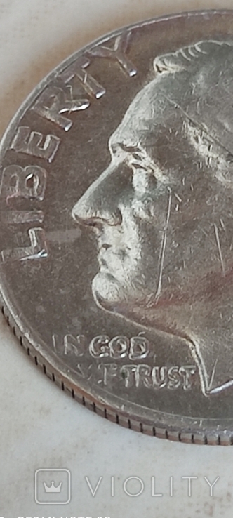 One Dime 1976 . Rotate 180 degrees., photo number 9