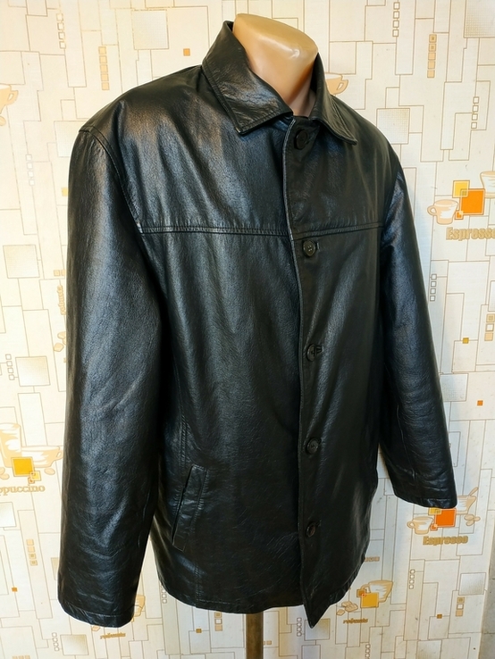 Куртка чоловіча шкіряна ТСМ р-р 48-50 (М)(відмінний стан), фото №2