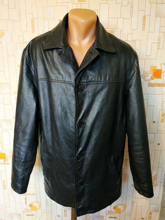 Куртка чоловіча шкіряна ТСМ р-р 48-50 (М)(відмінний стан), фото №3