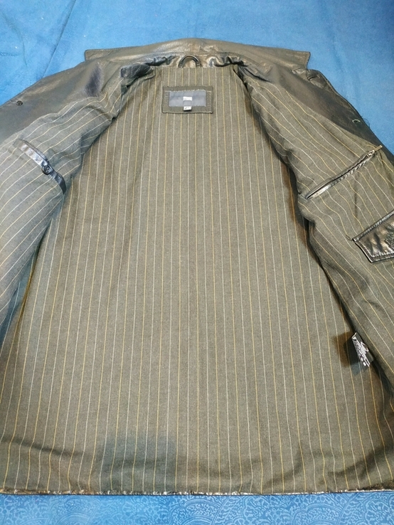 Куртка чоловіча шкіряна ТСМ р-р 48-50 (М)(відмінний стан), numer zdjęcia 8