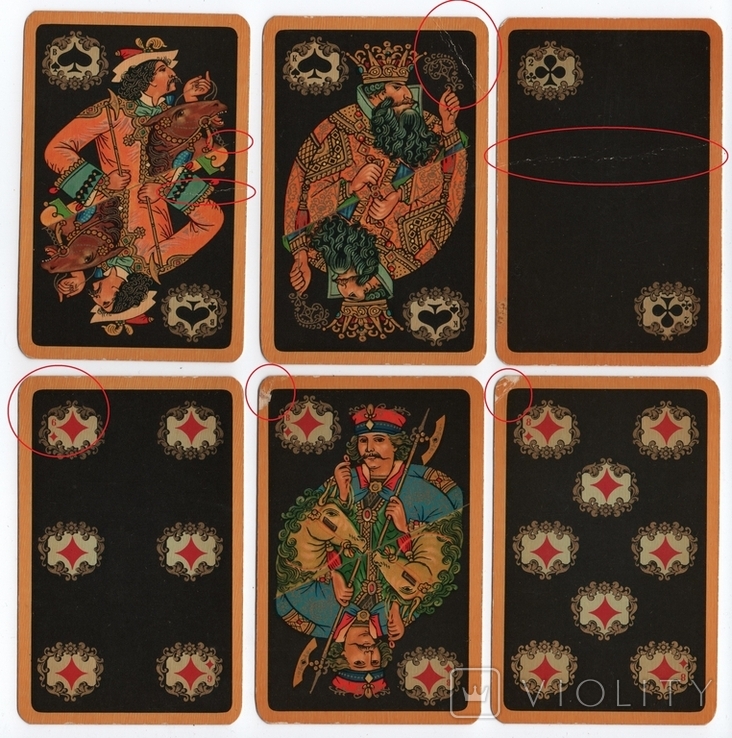 Jubilee Playing Cards Leningrad Color Printing Plant 150 years 1817 1967 biennium Palekh, photo number 12
