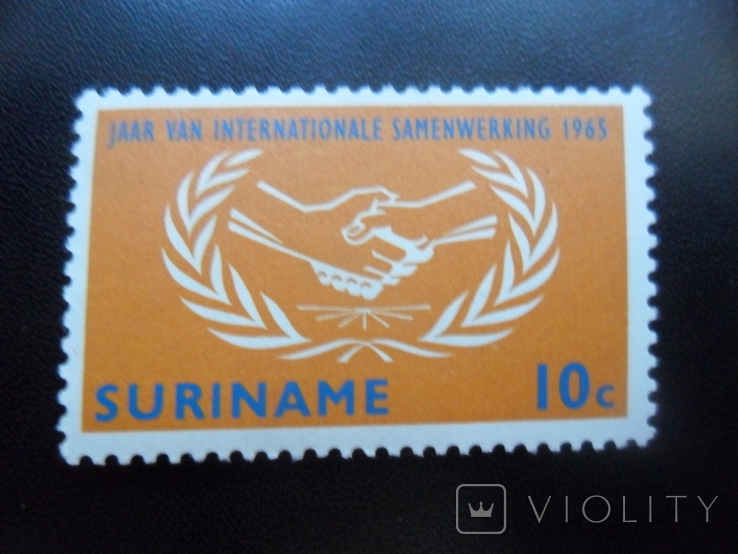 Dutch Suriname. 1965 UN. Clean