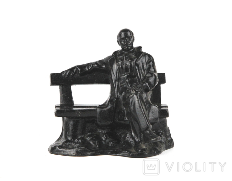 Statuette Bust of Lenin Cast Iron Kasli, photo number 3