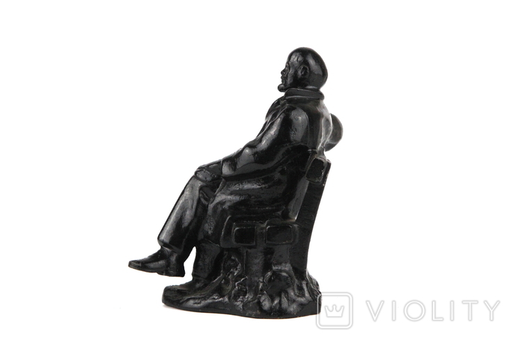 Statuette Bust of Lenin Cast Iron Kasli, photo number 6