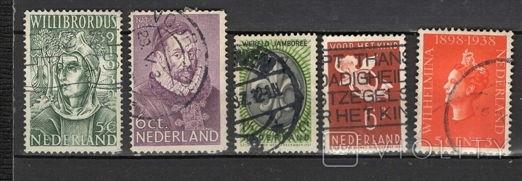 Netherlands 1933-1939 selection of stamps