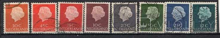 Netherlands 1953-1954 queen standard CC 2,4 euros