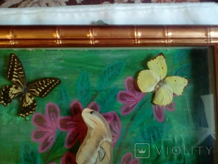 Картина с бабочками, фото №5