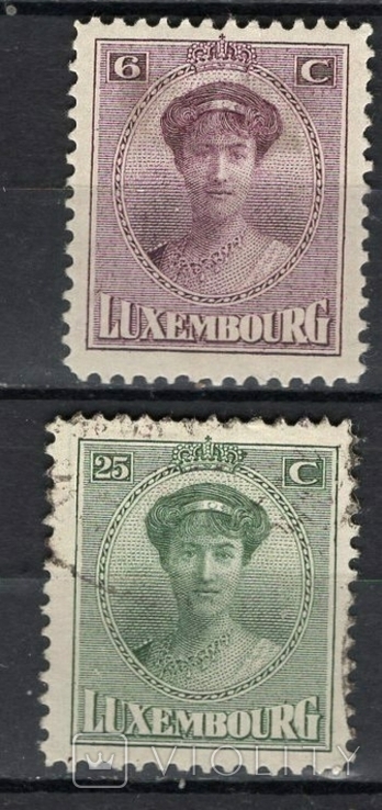 Luxembourg 1921 Queen
