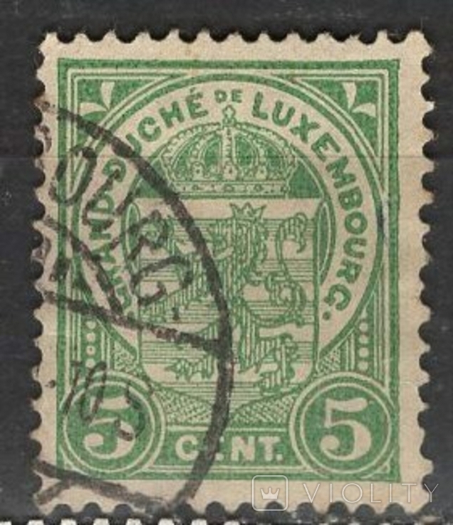 Luxembourg 1907 standard lot1