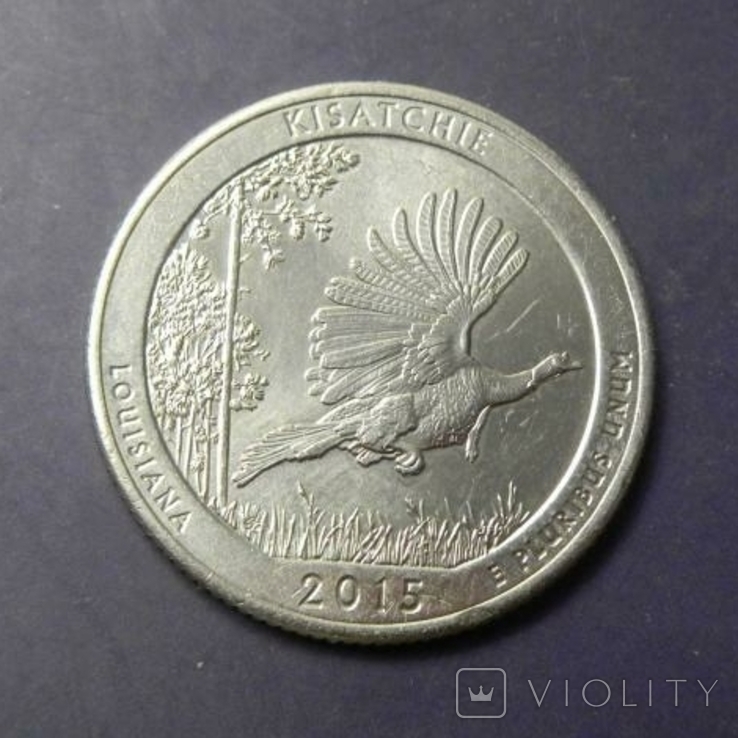 25 US Cents 2015 D Kisatchi, photo number 2