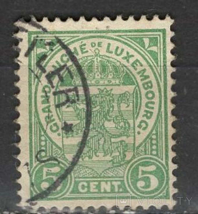 Luxembourg 1907 standard lot2