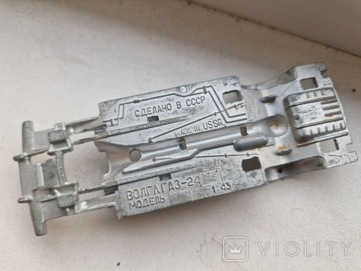 Spare part - body, doors, hood, trunk, bottom - 24 2402 GAZ Volga repair kit 1:43 USSR, photo number 7