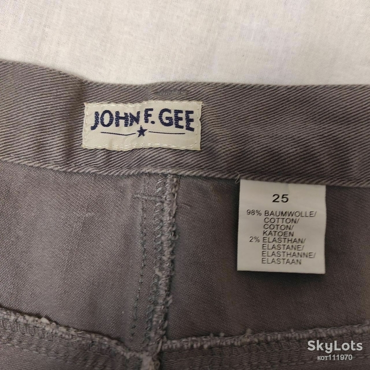 John F.Gee джинси 25, numer zdjęcia 5